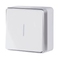 Выключатель одноклавишный с подсветкой Werkel Gallant белый W5010101 4690389163791 Выключатель одноклавишный с подсветкой Werkel Gallant белый W5010101 4690389163791