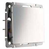 Выключатель одноклавишный Werkel глянцевый никель W1110002 4690389157585 Выключатель одноклавишный Werkel глянцевый никель W1110002 4690389157585