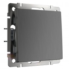 Выключатель одноклавишный Werkel графит рифленый W1110004 4690389158346 Выключатель одноклавишный Werkel графит рифленый W1110004 4690389158346