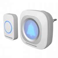 Звонок беспроводной Elektrostandard DBQ25M WL 36M IP44 белый 4690389146909 Звонок беспроводной Elektrostandard DBQ25M WL 36M IP44 белый 4690389146909