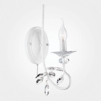 Бра Eurosvet Alexandria 60057/1 белый с серебром Бра Eurosvet Alexandria 60057/1 белый с серебром