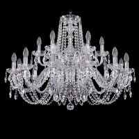 Подвесная люстра Bohemia Ivele 1402/12+6/300/2d Ni Подвесная люстра Bohemia Ivele 1402/12+6/300/2d Ni