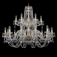 Подвесная люстра Bohemia Ivele 1402/12+6/360/2d G Подвесная люстра Bohemia Ivele 1402/12+6/360/2d G