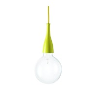 Подвесной светильник Ideal Lux Minimal SP1 Giallo 063621 Подвесной светильник Ideal Lux Minimal SP1 Giallo 063621