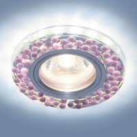 Встраиваемый светильник Elektrostandard 2194 MR16 SL/VL зеркальный/фиолетовый 4690389099281 Встраиваемый светильник Elektrostandard 2194 MR16 SL/VL зеркальный/фиолетовый 4690389099281