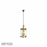 Подвесная люстра iLamp East 8946-4 Золотая Подвесная люстра iLamp East 8946-4 Золотая