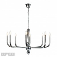 Подвесная люстра iLamp Evolution 88088-8 Хром Подвесная люстра iLamp Evolution 88088-8 Хром
