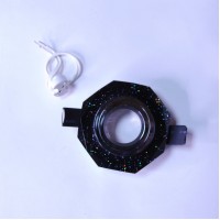 8210 Точечный светильник Black-Silver