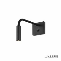 Настенный светильник iLedex Telescope 6411 BK 3W 4000K Матовый черный Настенный светильник iLedex Telescope 6411 BK 3W 4000K Матовый черный