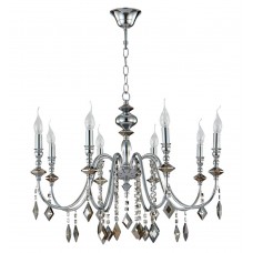 Люстра Crystal Lux MERCEDES SP8 CHROME/SMOKE