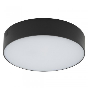 Потолочный cветильник Nowodvorski Lid Round Led Black 10407