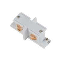 Коннектор для трехфазной трековой системы прямой Nowodvorski Ctls Straight White 8085