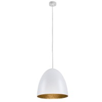 Подвесной светильник Nowodvorski Egg M White/Gold 9021 Подвесной светильник Nowodvorski Egg M White/Gold 9021