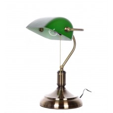 Настольная лампа Lumina Deco Banker LDT 305 GR