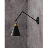 Бра Lumina Deco Rubi LDW B007-2 BK Бра Lumina Deco Rubi LDW B007-2 BK