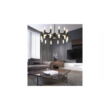 Подвесной светильник Lumina Deco Richmond LDP 6035-24 BK+GD