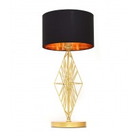 Настольная лампа Lumina Deco Salvari LDT 5533 GD+BK Настольная лампа Lumina Deco Salvari LDT 5533 GD+BK