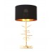 Настольная лампа Lumina Deco Milari LDT 5530 F.GD+BK