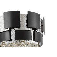 Подвесной светильник Lumina Deco Kruvia LDP 7045-400 BK+CHR Подвесной светильник Lumina Deco Kruvia LDP 7045-400 BK+CHR