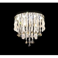 Хрустальная потолочная люстра Lumina Deco Tristar LDC 5506-450 Хрустальная потолочная люстра Lumina Deco Tristar LDC 5506-450