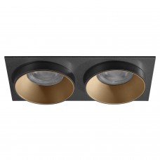 Светильник встраиваемый Crystal Lux CLT 044C2 GO-BL-BL