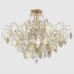 Светильник потолочный Crystal Lux ESMIRALDA PL9 GOLD
