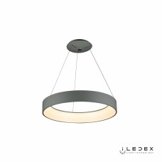 Подвесная люстра iLedex Bend 8330R-GR Серый Подвесная люстра iLedex Bend 8330R-GR Серый