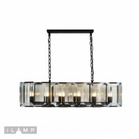 Подвесная люстра iLamp Panorama 6109L-100 Черная Подвесная люстра iLamp Panorama 6109L-100 Черная