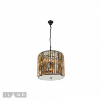 Подвесная люстра iLamp Royal 10390-5+5P Черная Подвесная люстра iLamp Royal 10390-5+5P Черная