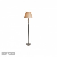 Напольный светильник iLamp Brooklyn F2401-1 Nickel Напольный светильник iLamp Brooklyn F2401-1 Nickel