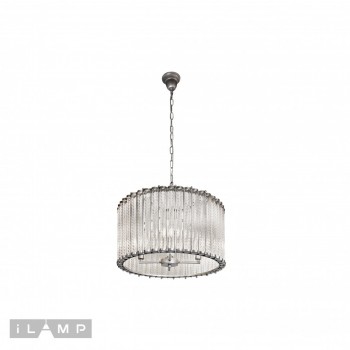 Подвесная люстра iLamp Manhattan MD0266-4B SILVER BRUSH