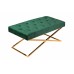 Банкетка ArtHomeDecor Cross ID-78 GL Green