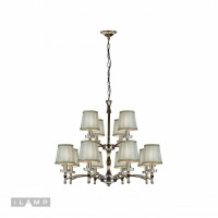 Подвесная люстра iLamp Olivia 82336/8+4 Хром Подвесная люстра iLamp Olivia 82336/8+4 Хром