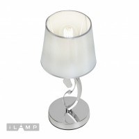 Настольный светильник iLamp Amadea RM5220/1T Хром Настольный светильник iLamp Amadea RM5220/1T Хром