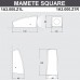 Фасадный светильник FUMAGALLI MAMETE SQUARE  1A3.000.000.AXZ1L