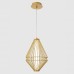 Светильник подвесной Crystal Lux CUADRA SP18W LED GOLD