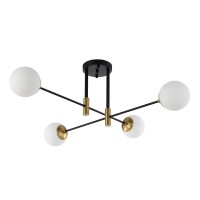 Светильник потолочный Crystal Lux FIDEL PL4 BLACK Светильник потолочный Crystal Lux FIDEL PL4 BLACK