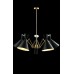 Люстра Crystal Lux JOVEN SP5 GOLD/BLACK