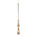 Светильник подвесной Crystal Lux LUX NEW SP1 B AMBER