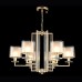 Люстра Crystal Lux NICOLAS SP-PL6 GOLD/WHITE