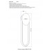 Бра Crystal Lux NINA AP18W LED BRASS