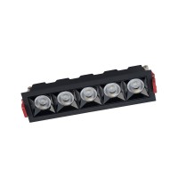 Встраиваемый светильник Nowodvorski Midi Led Black 10065 Встраиваемый светильник Nowodvorski Midi Led Black 10065