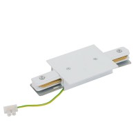 Коннектор для однофазной трековой системы прямой Nowodvorski Profile Power Straight White 10227 Коннектор для однофазной трековой системы прямой Nowodvorski Profile Power Straight White 10227