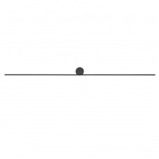 Настенный светильник Nowodvorski Spin Led L Black 10622
