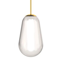 Плафон Nowodvorski Cameleon Pear M Transparent/Brass 8533 Плафон Nowodvorski Cameleon Pear M Transparent/Brass 8533