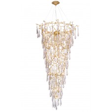 Люстра Crystal Lux REINA SP34 D1200 GOLD PEARL