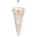 Люстра Crystal Lux REINA SP34 D1200 GOLD PEARL