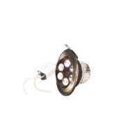 006R-6W-6000K-Gl Светильник светодиодный встраиваемый золото