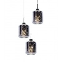Подвесной светильник Lumina Deco Alacosmo LDP 6811-3 RD CHR