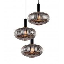 Подвесной светильник Lumina Deco Floril LDP 1216-3 GY+BK